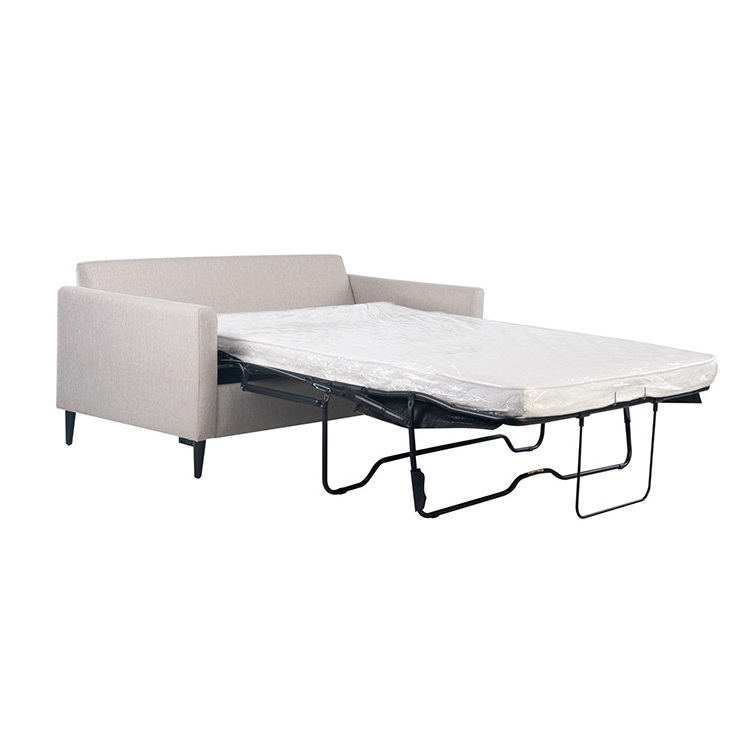 modern, fabric, foldable, Multifunctional Folding couch Pull Out Sleeper Sofa Bed for Added Convenience and Comfort