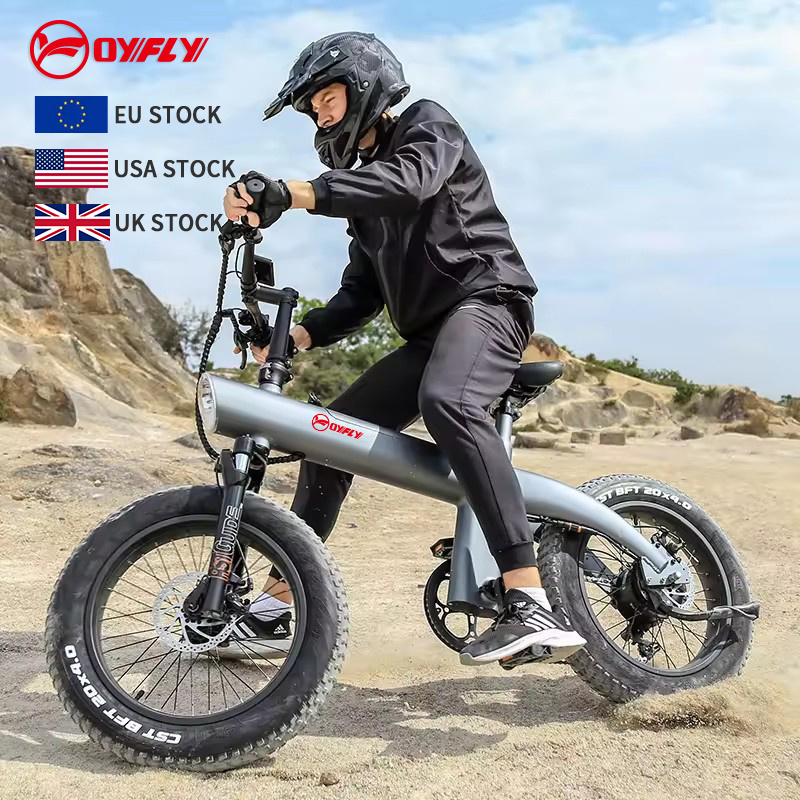 oyfiy custom US stock fat tire ebike frame carbon fiber kit 48v 3000w folding ebike electric bike mountain