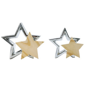 EG ceramic Christmas home desktop decoration star