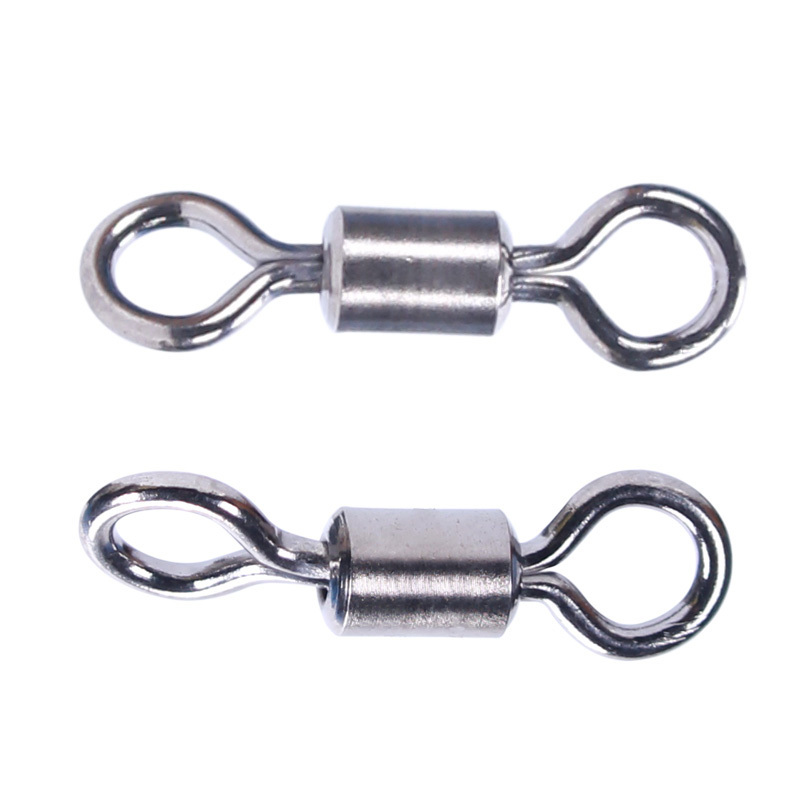 Bearing swivel connector barrel rolling for fishhook lure bait  link fishing accessories