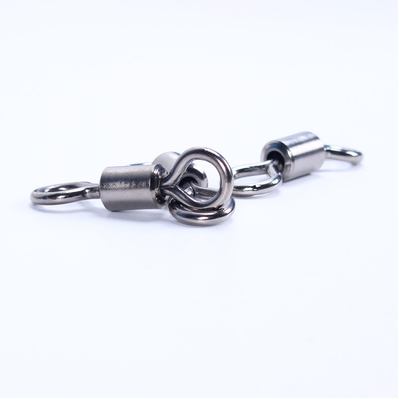 Bearing swivel connector barrel rolling for fishhook lure bait  link fishing accessories