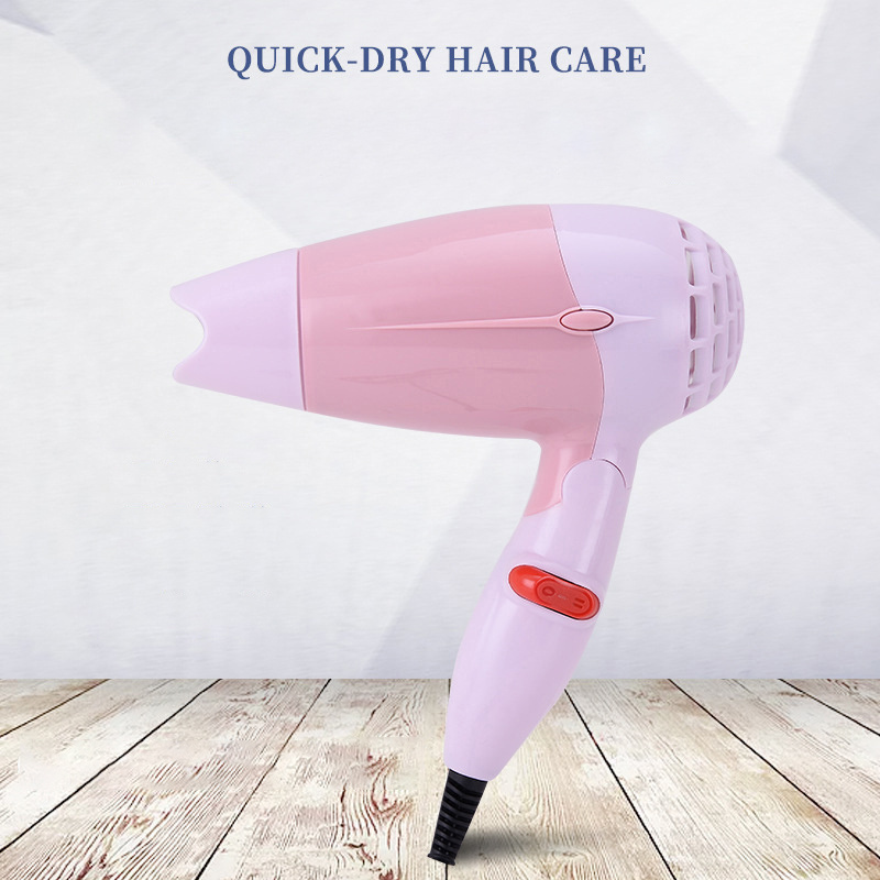 Foldable hair dryer  Cold & hot air small power hairdryer  Mini portable home hair dryer Manufacturer's gift air duct