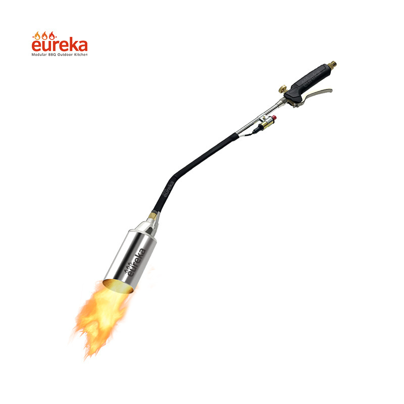 Long Size Garden Tool Butane Gas Torch Flamethrower Weed Burner