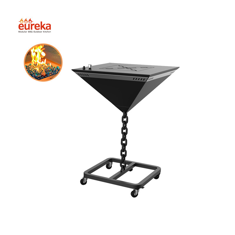 Portable Gas Fire Pit Stone Fire Pits Wood Burning Outdoor Wood Burn  Heater Camp Gas Fire Pit