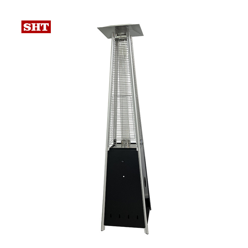 Glass Tube Outdoor Patio Propane Gas Heater