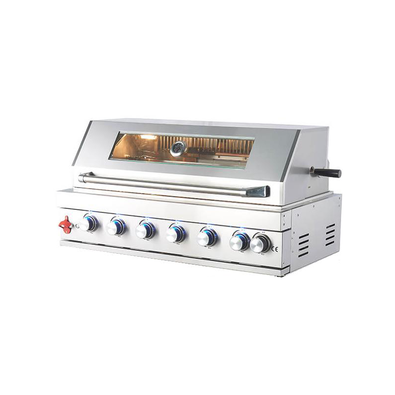 #304 Stainless Steel 6+1 burners Built-In Propane Gas BBQ Grill