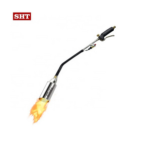 Butane Propane Gas Blow Torch Self Auto Igniting Weed Burner Blowtorch Weed Burner Garden Torch