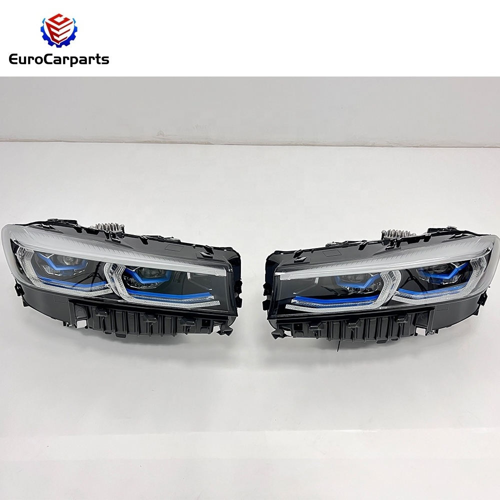 2021Year  7 Series G11 G12 Upgrade into G12 M760 lci  Style Bodykit with Front rear bumper hood side skirt Headlamp Tail lights