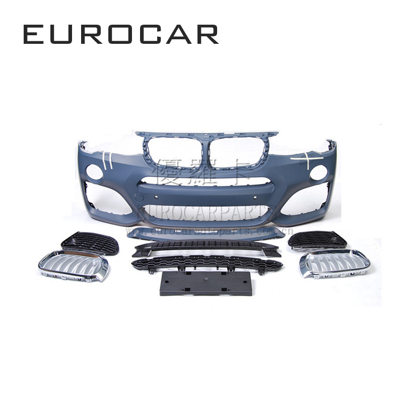 X3 Upgrade Body Systems Car body kit for x3 f25 MT style pp material Car bumpers sport style kits for F25 X3 14y~