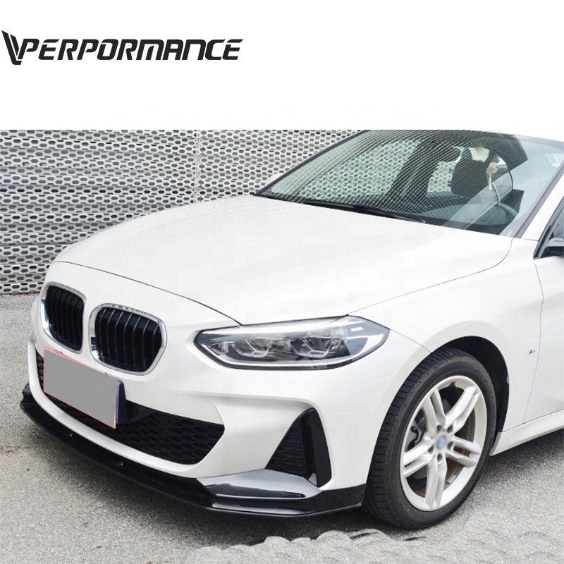 1 Series F52 2018year~ ABS MP style ABS front chin anterior lip Car for 1S F52 Front lip bumper lip