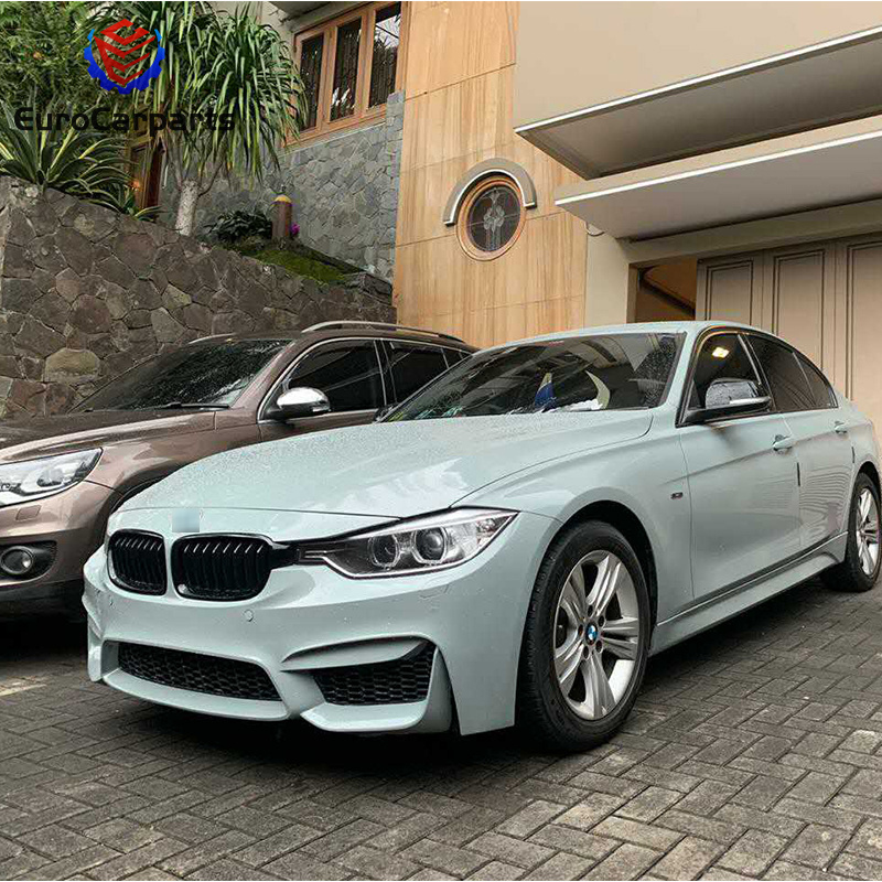 PP 3Series Bumper Facelift F30 M3 Car Bumpers For F30 F35 Body Parts 320i 350 330 GTS Front Bonnet Hood Fenders F30 M3 Body Kit