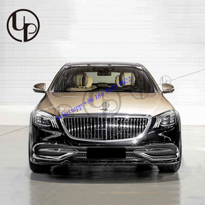 2014-2019Year S Class Front Bumper Grille W222 Upgrade Body Parts For S63 S500 S400 S550 Car Bumpers W222 S680 Body Kit