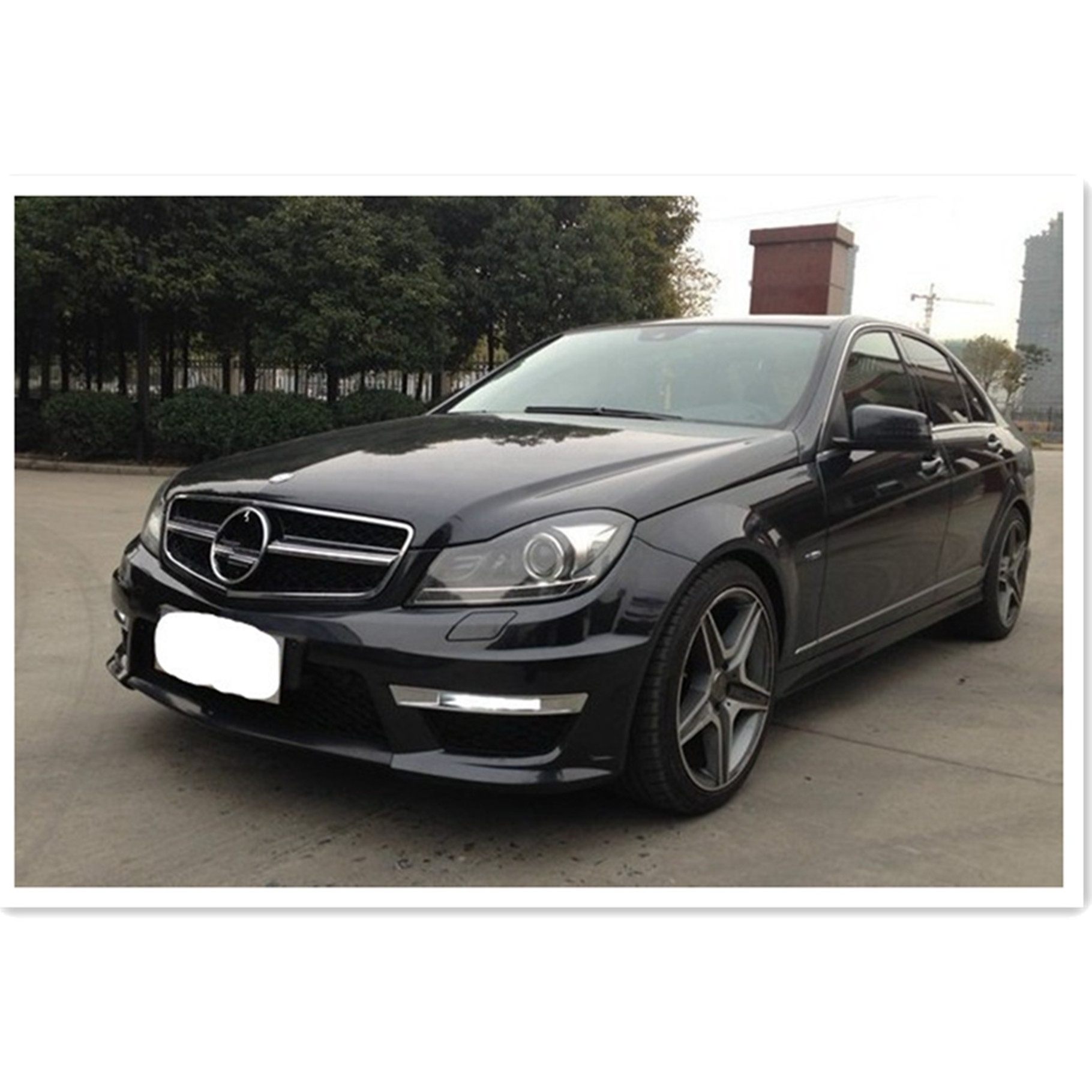 W204 body kit for MB C-class W204 C200 C180 C300 C260 to C63 MC 4 door style 2011YEAR~