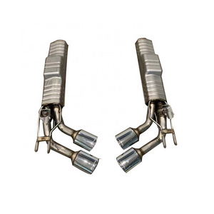 G-class W464 W463A A-style exhaust system for G63 G500 2019y~ exhaust tips stainless steel muffler tip end pipes