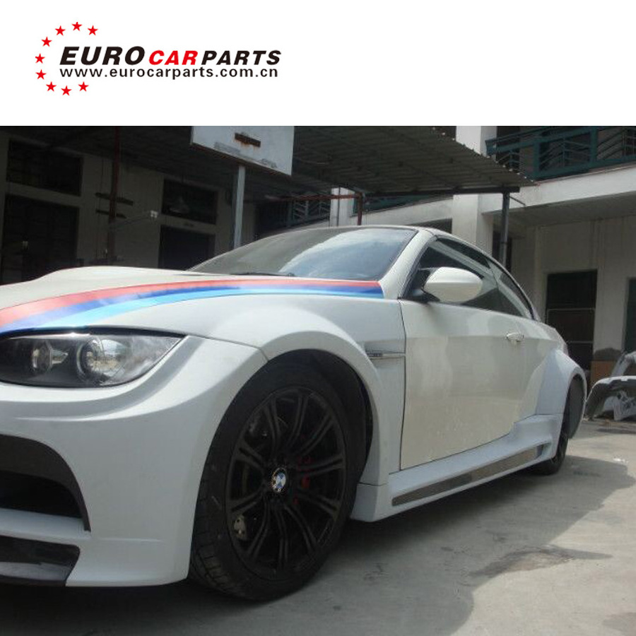 06~10year FRP&CF material M3 style wide body kits for 3 Series E92 automotive body parts with front bumper rear bumper and hood