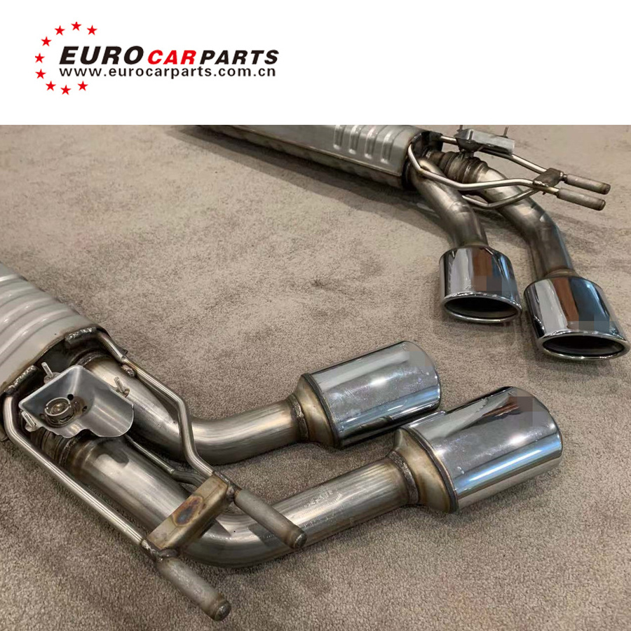 2020 2019 new w464 G63 style exhaust system for w464 G500 G63 exhaust system stainless steel material