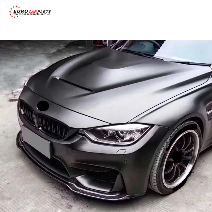 3 Series 4 Series Universal GTS Style Iron Material Hood Scoop Cover Bonnet