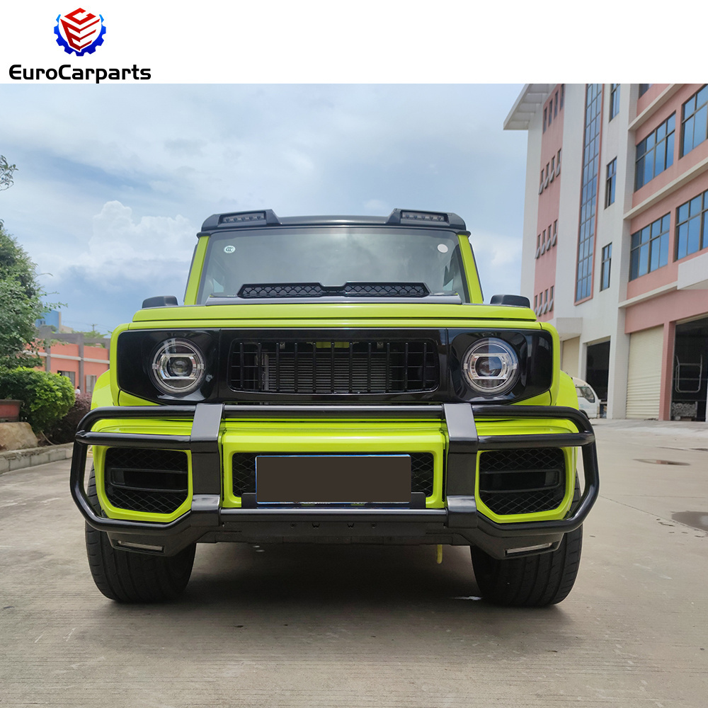 Front Guard For 2018 Year - Jimny JB74 G63 Front Protection Guard Stainless Steel Bull Bar Car Accessories Auto Tuning Parts