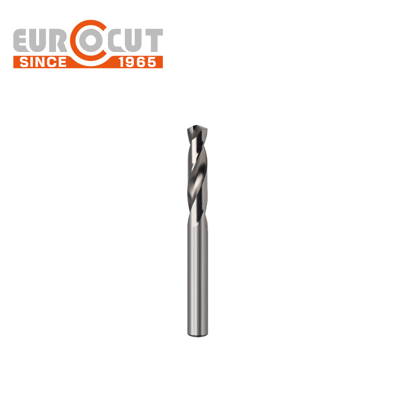 EUROCUT  DIN 1897 HSS Short Drill Bit Straight Shank Twist drill bit for metal