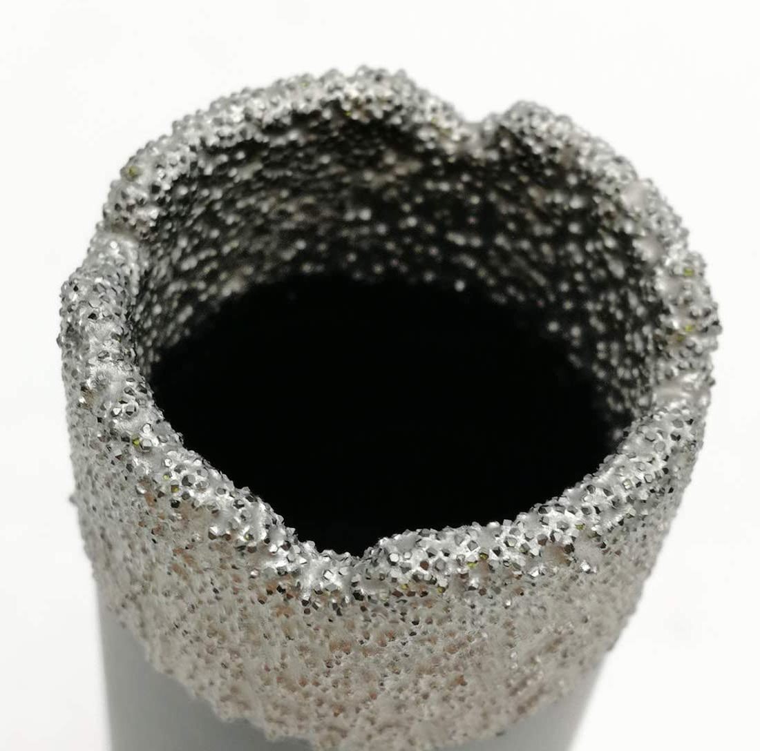 6-100MM M14 Thread Crown Vacuum Brazed Diamond Dry Drilling Bit Granite Marble Drill Core Bits Porcelain Tile Hole Saw Custom