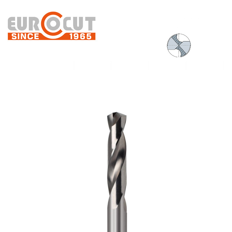 EUROCUT  DIN 1897 HSS Short Drill Bit Straight Shank Twist drill bit for metal