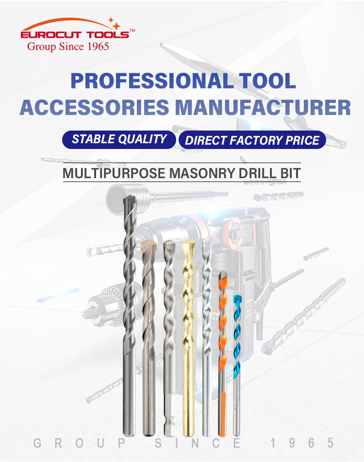 Concrete SDS Plus Drill Bit Cross Tips Cutters Wall Brick Block Electric Hammer Masonry Drilling Bits