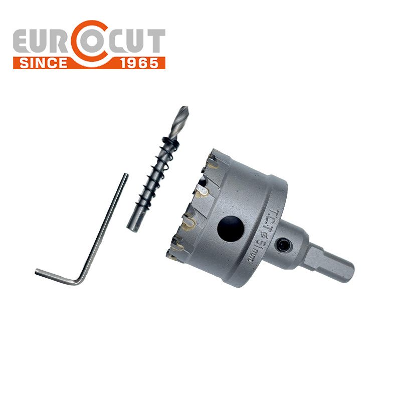 EUROCUT Quick Change Hole Saw System Drilling Tool Hole Saw TCT Concrete Hole Saw Cutter