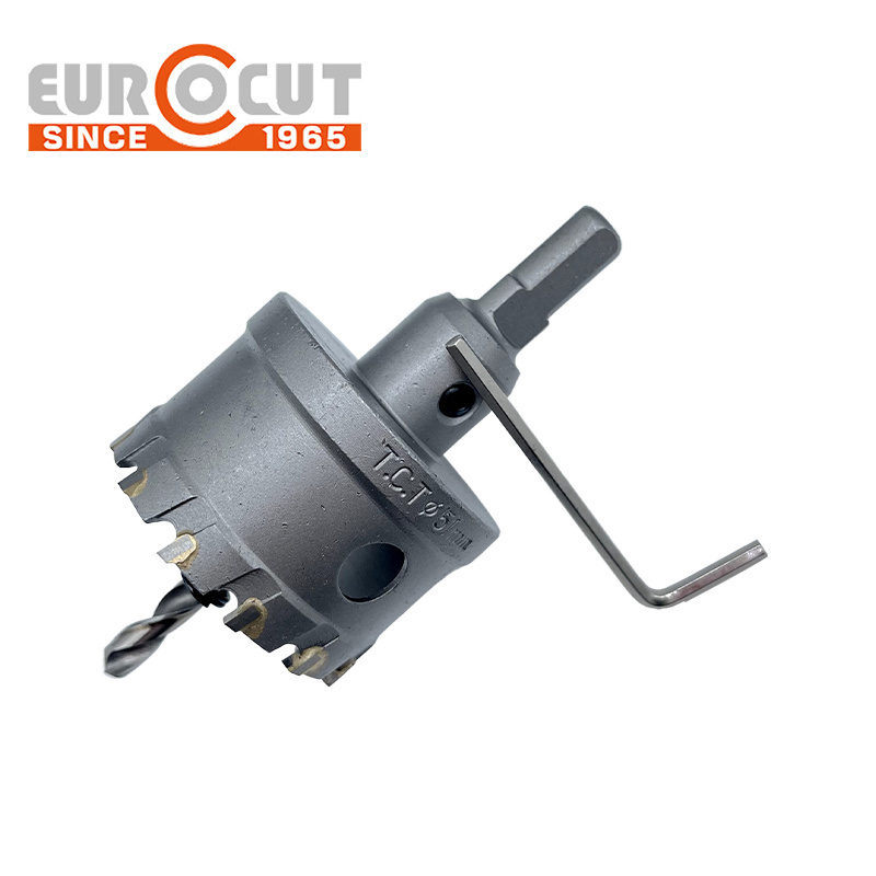 EUROCUT Quick Change Hole Saw System Drilling Tool Hole Saw TCT Concrete Hole Saw Cutter