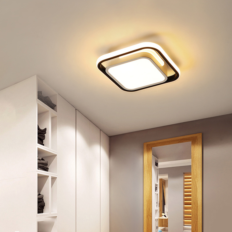 Fashion Square LED Ceiling Light For Living Room Bedroom Kitchen Indoor Light Ceiling Lamp