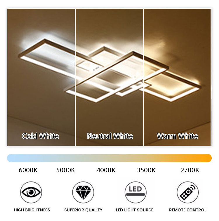 Modern bedroom hallway kitchen ceiling recessed ceiling light