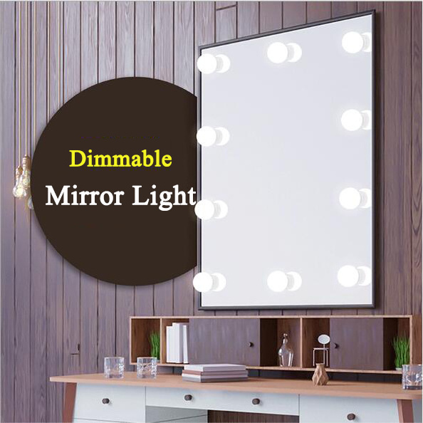 Hollywood Style LED Vanity Mirror Lights Kit with Dimmable Light Bulbs,10 Bulbs