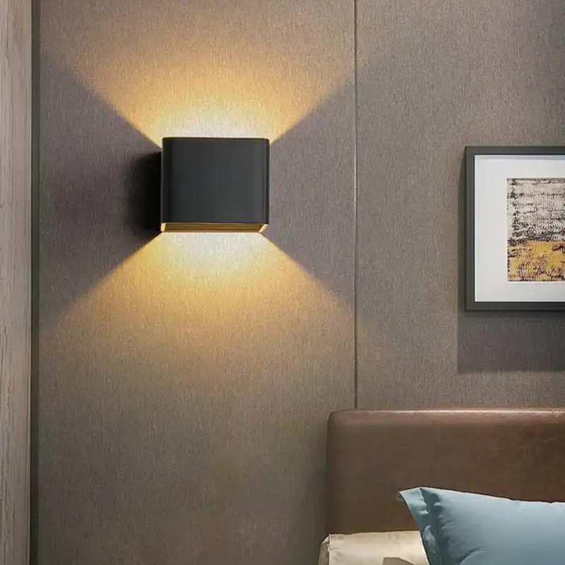 Led USB Rechargeable  Up & Down Wall Light For Step Stairway Aisle Basement Passage Corridor Corner Entrance