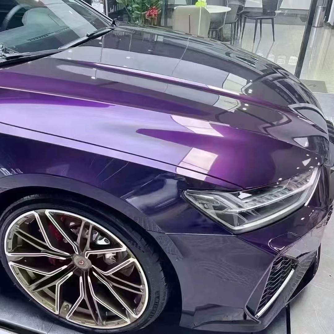 Euromaster car vinil adhesivo para auto wrap nynil midnight purple vinyl wrap inozetek supergloss metallic vinyl wrap