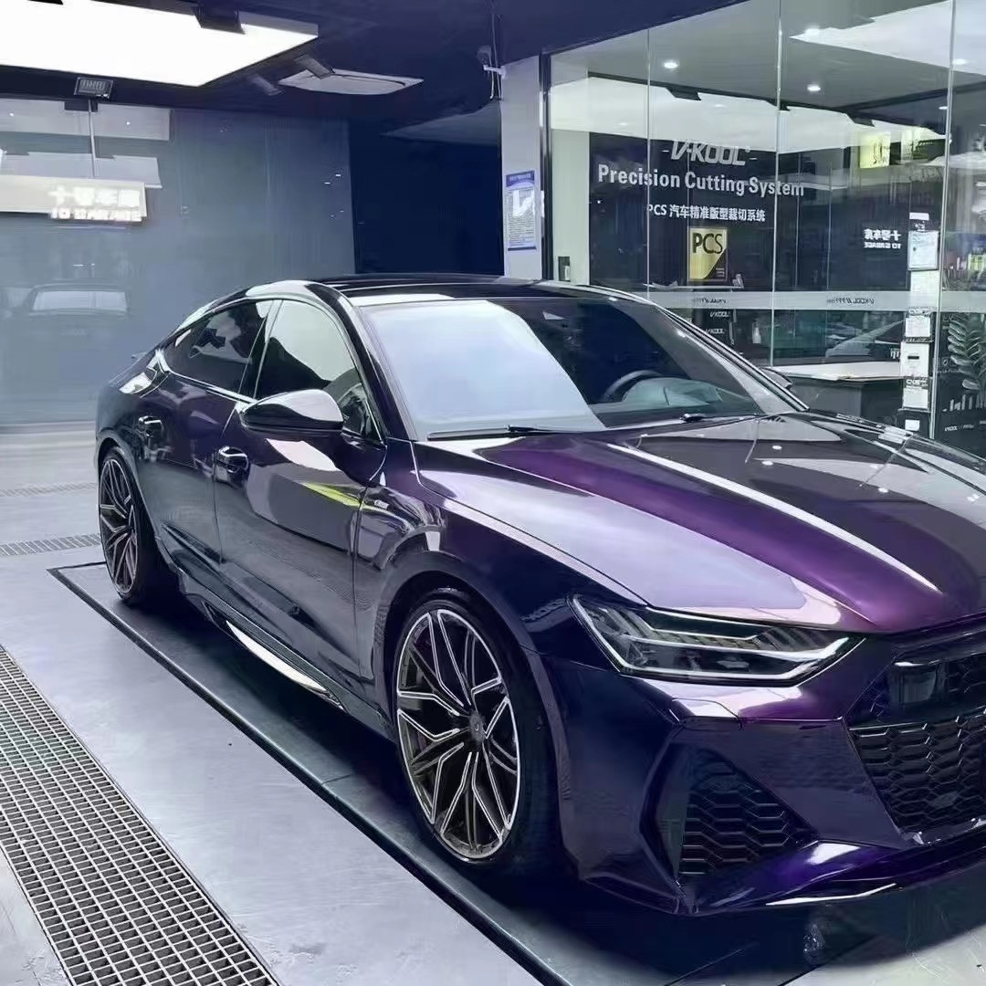 Euromaster car vinil adhesivo para auto wrap nynil midnight purple vinyl wrap inozetek supergloss metallic vinyl wrap