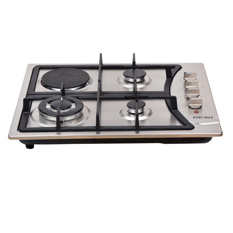 Wholesale Kitchen Appliance 4 Gas Burners With Stainless Steel Panel