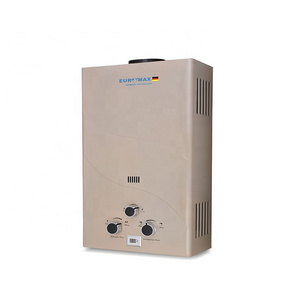 12L NG LPG Flue Type Direct Exhausting Instant Gas Geyser Gas Water Heater Boiler For Shower