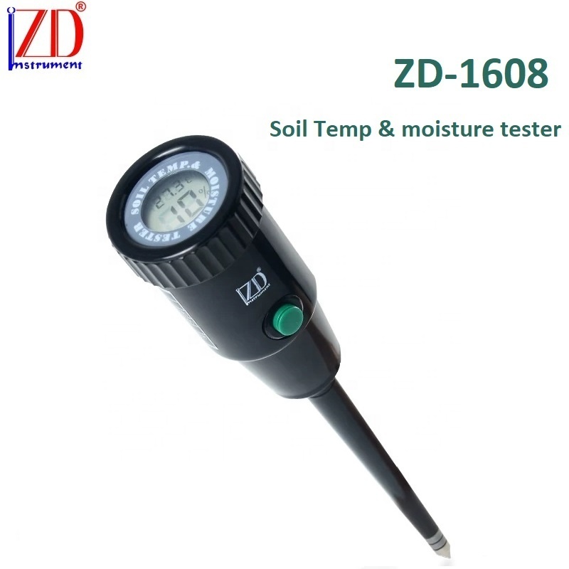 Speedy  high quality digital soil Temperature and moisture humidity sensor meter