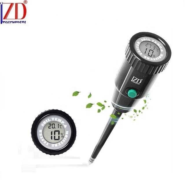 Speedy  high quality digital soil Temperature and moisture humidity sensor meter