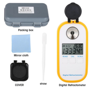 digital refractometers portable handheld auto wine refractometer for birx vol oe kmw lab test tools