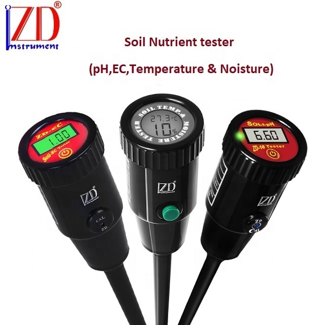 Speedy  high quality digital soil Temperature and moisture humidity sensor meter