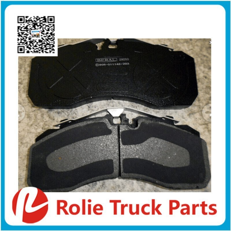 high quality bullhorse brand euro truck brake pads  29087  heavy duty truck brake pads  manufacture factory 0980107280 29167