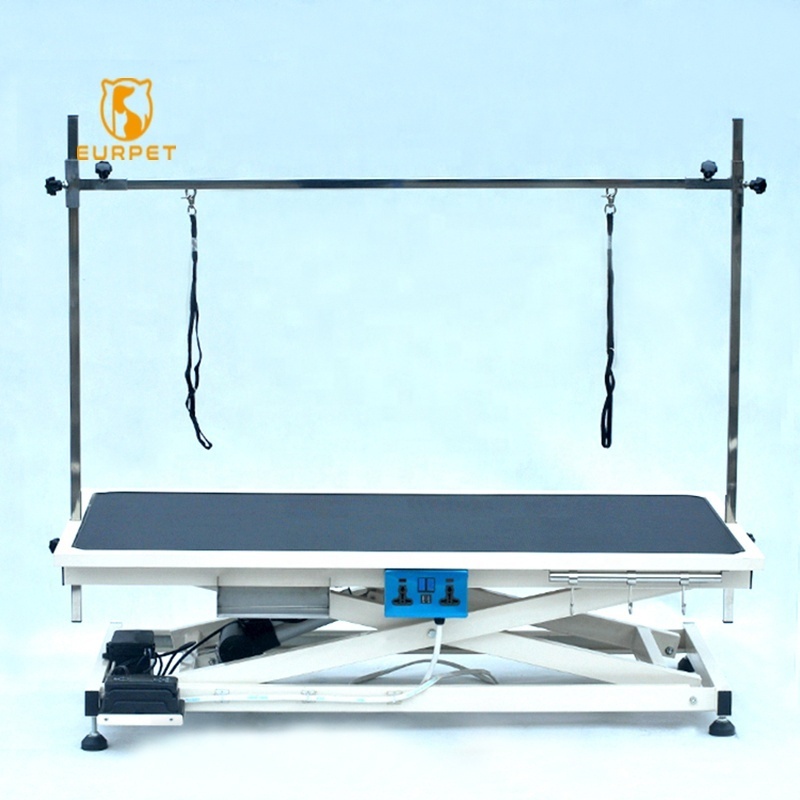 EURPET Dog Cat Electric Used In Grooming Shop Salon Pet Lifting Grooming Table