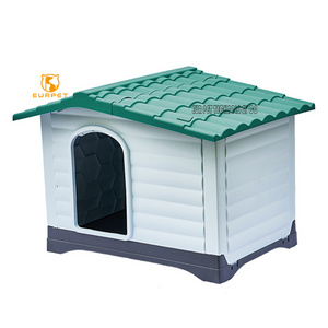 EURPET wholesale dog kennels plastic outdoor pet house for dog and cat