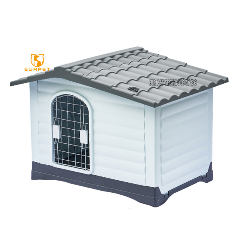 EURPET wholesale dog kennels plastic outdoor pet house for dog and cat