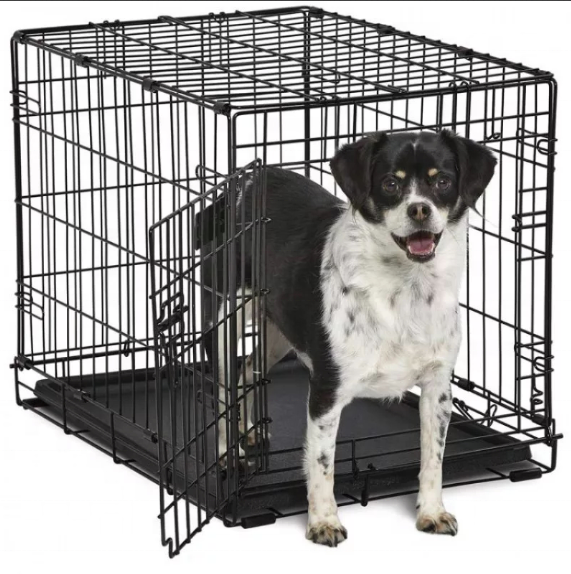 EUR PETWholesale Large Folding Dog Cage Durable Black Metal Pet Crate for Outdoor Use Removable and for Sale