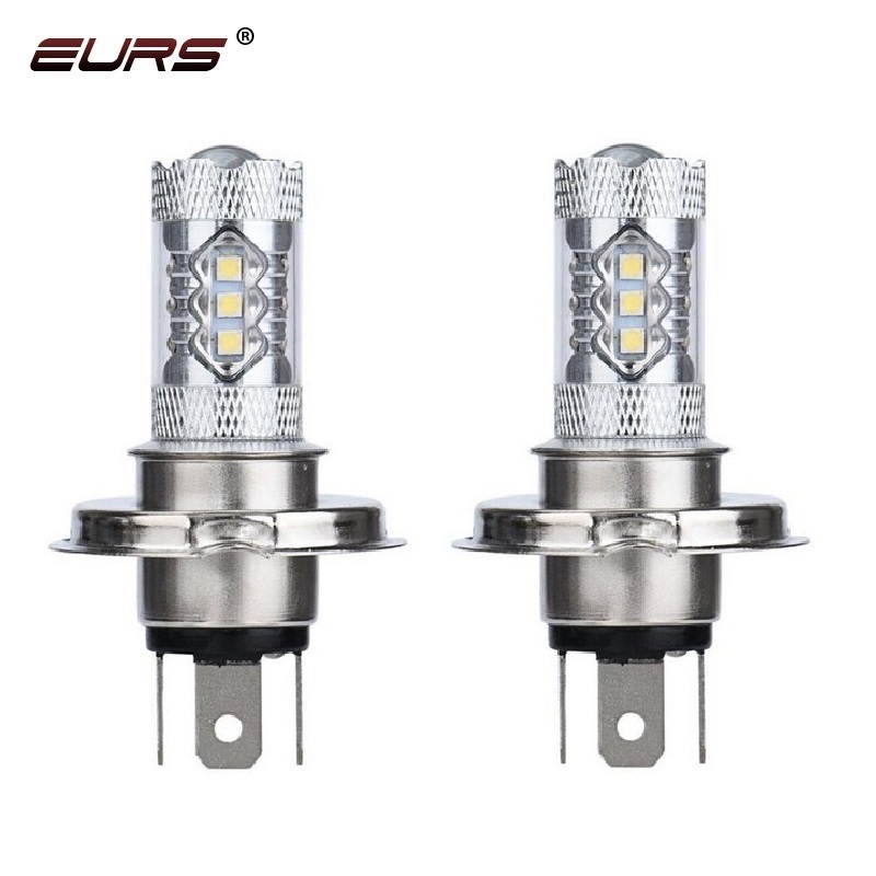 EURS Led laser fog light H4 led fog lamp bulb H7 H8 12V 80W 800LM 6000K laser fog lighting