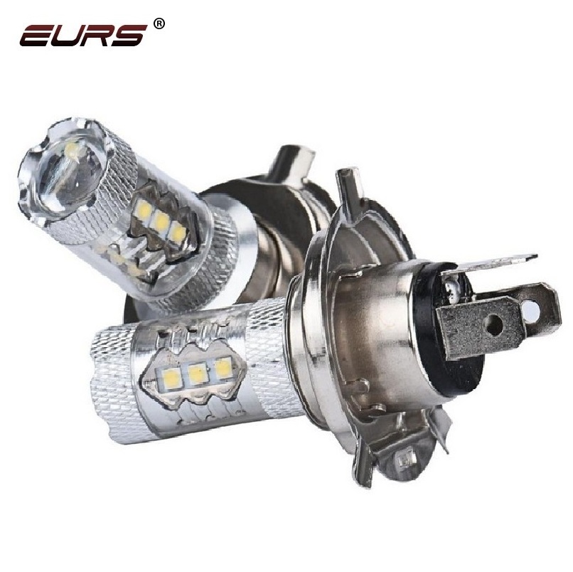 EURS Led laser fog light H4 led fog lamp bulb H7 H8 12V 80W 800LM 6000K laser fog lighting