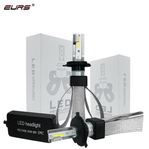 Newest auto car led headlight T8 9005 9006 80W 9600LM Auto Lights System EURS LED Lamp for car headlight bulbs