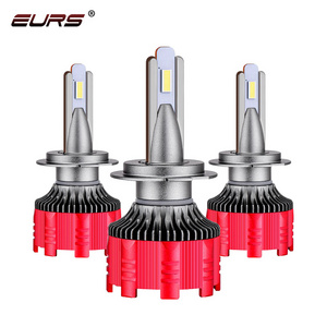 EURS H7 LED H4 H8 H11 9005 9006 9012 HIR2 HB3 HB4 100w 9600lm LED bulbs for cars 6000K Auto Headlight Fog Lamps