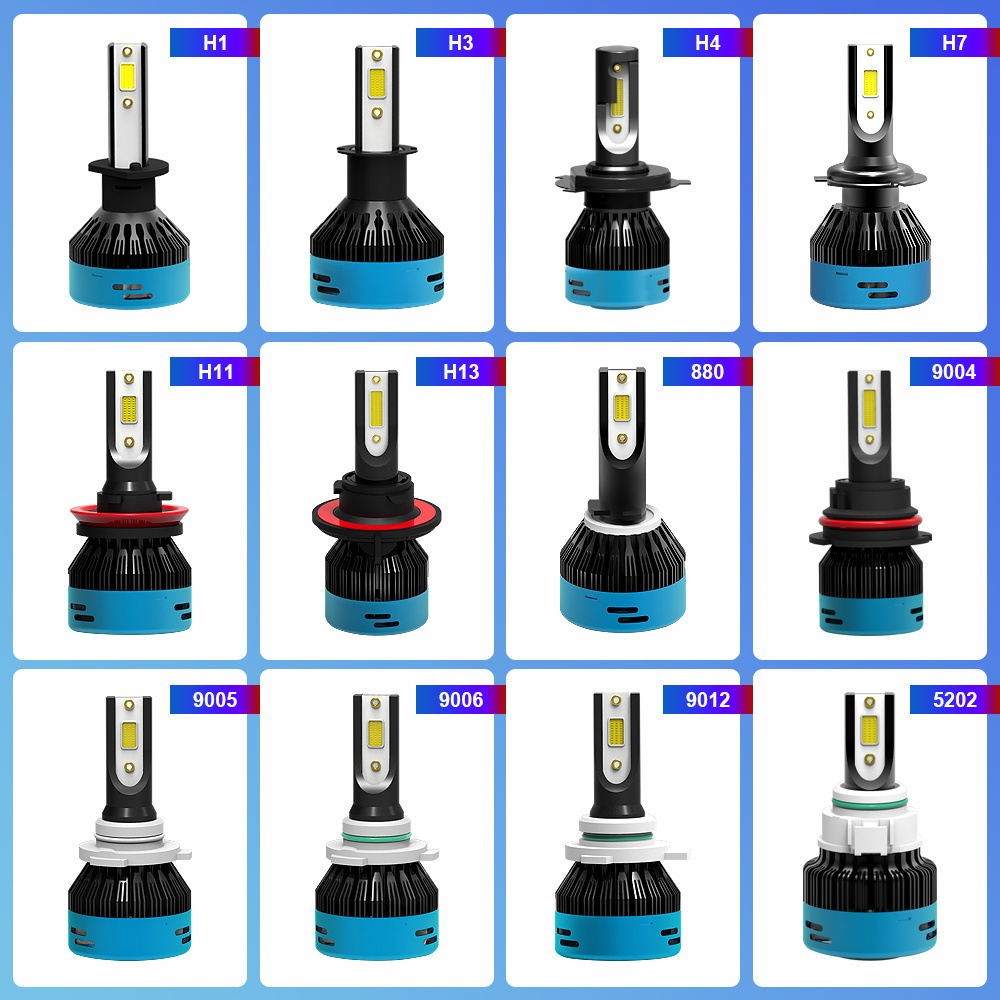 Eurs New LED head lights auto lamp H4 12v car led h7 bulbs light H7 led h11 headlamp C6X